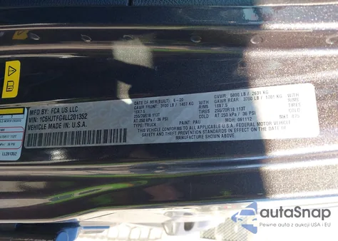 2020 Jeep Gladiator North Edition 4X4 from USA, damaged, VIN 1C6HJTFG4LL201352